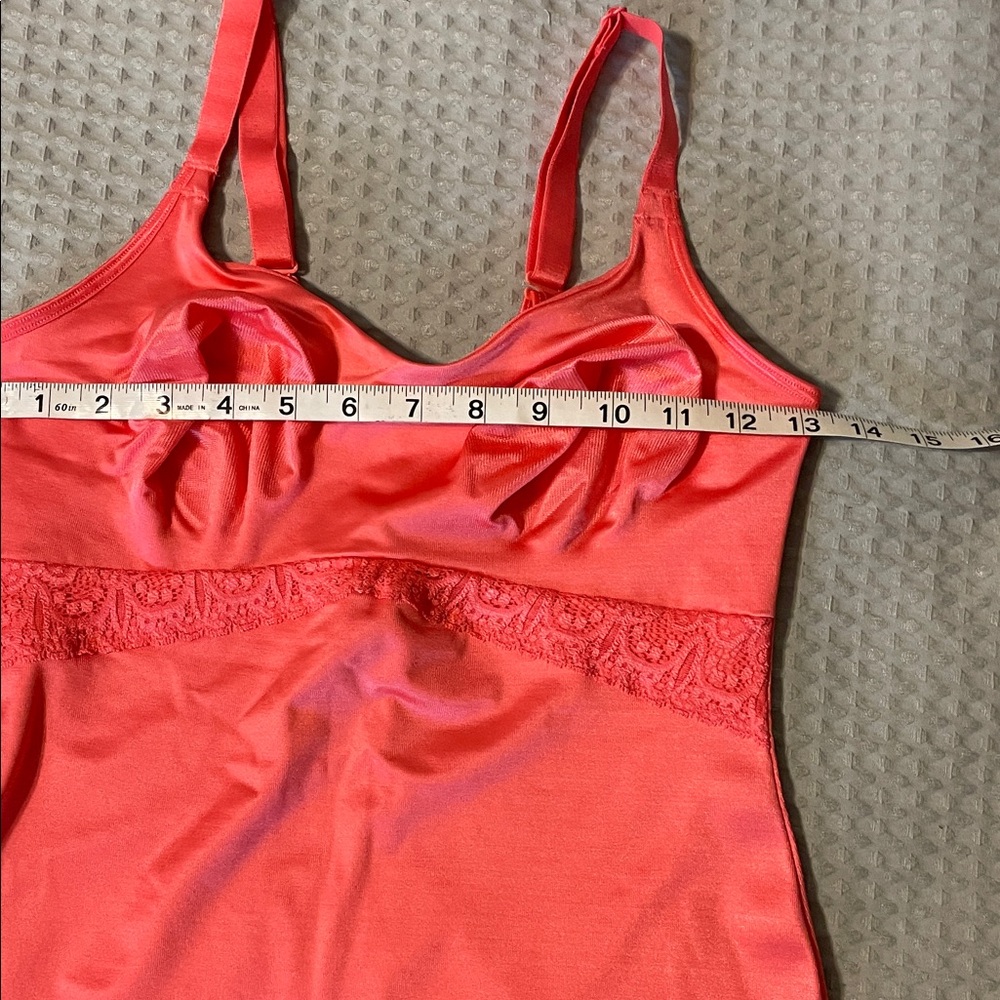 Ruby Ribbon Peach Lace Cami - Picture 5 of 8